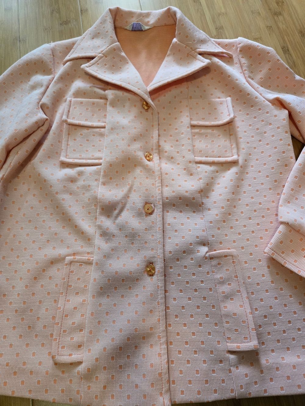 True Vintage 60's Two-Piece Wide Leg Set - Picture 4 of 8